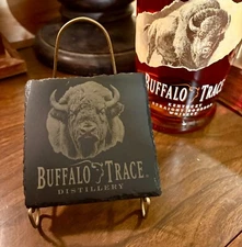 BOURBON WHISKEY THEMED DRINK SLATE COASTERS