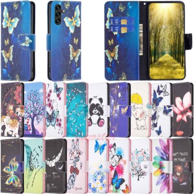 For Samsung A23 A13 A33 A53 A14 A24 A34 A54 Wallet Flip Leather Phone Case Cover