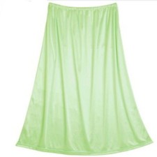 Girl Half Slip Underskirt Petticoat Cling Resistant Stretch 3 Length Plain Comfy