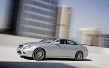 Cars mercedes benz cls class Desk Mat Stitched