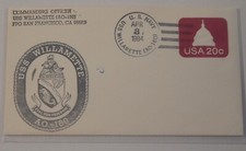 USS Willamette (AO 180) April 3 1984