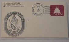 USS Willamette (AO 180) April 3 1984