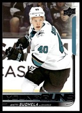 2018-19 Upper Deck Young Guns Antti Suomela Rookie San Jose Sharks #238 R139