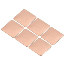 Heatsink Copper Pad Shim 20mm x 20mm x 0.5mm Thermal Conductive Heat Sink for...