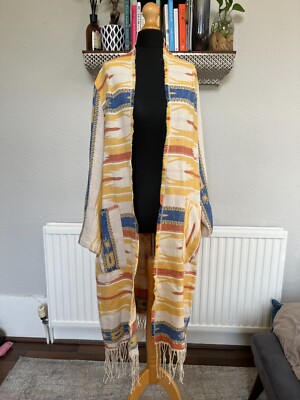 Anthropologie Tensione in Open Cardigan, festival,event, US M £370, Missing Belt