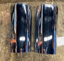 Genuine OEM Harley Chrome Upper Fork Slider Covers 45963-97 Touring Heritage FLH