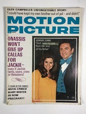 Motion Picture, August - Johnny Cash, Glen Campbell, Jackie Onassis