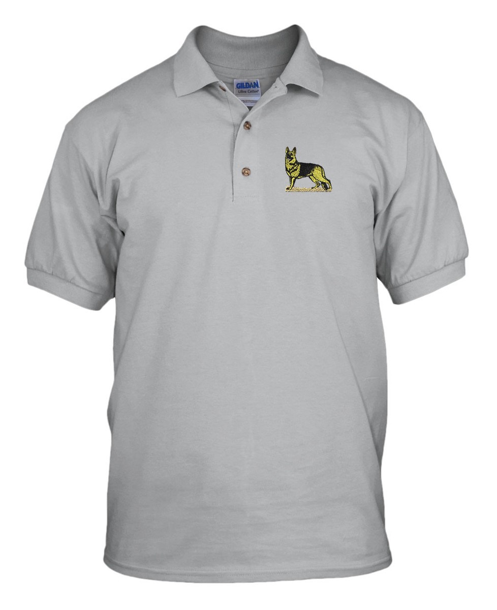 GERMAN SHEPHERD DOGS PETS Embroidery Embroidered Unisex Adult Golf