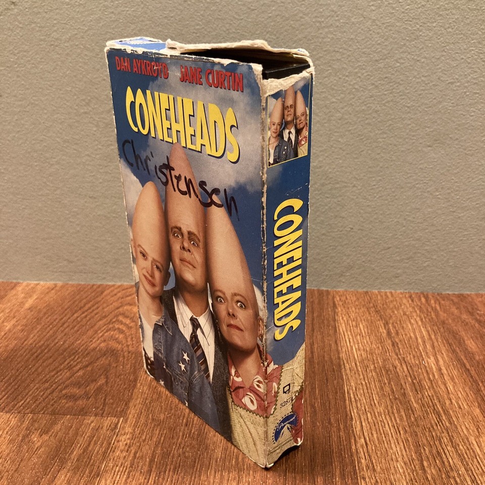 Coneheads (VHS, 1993) Movie Tape Dan Aykroyd Jane Curtin 97363287438