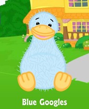 Webkinz Classic Blue Googles - hm333 - Virtual Adoption Code Only