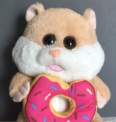 Gerbil Plush Stuffed Pink Donut 16â Peek A Boo Toys | eBay