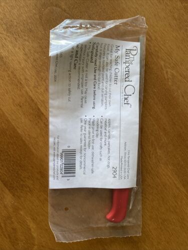 The Pampered Chef My Safe Cutter # 2904 Kinder-/Kindermesser neu VERSIEGELT