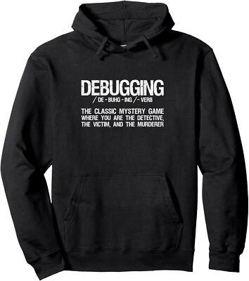 Debugging Code Funny Definition Programmer Design Unisex Hooded Sweatshirt