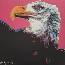 1980s Andy Warhol Signed Limited Edition Lithograph - Eagle