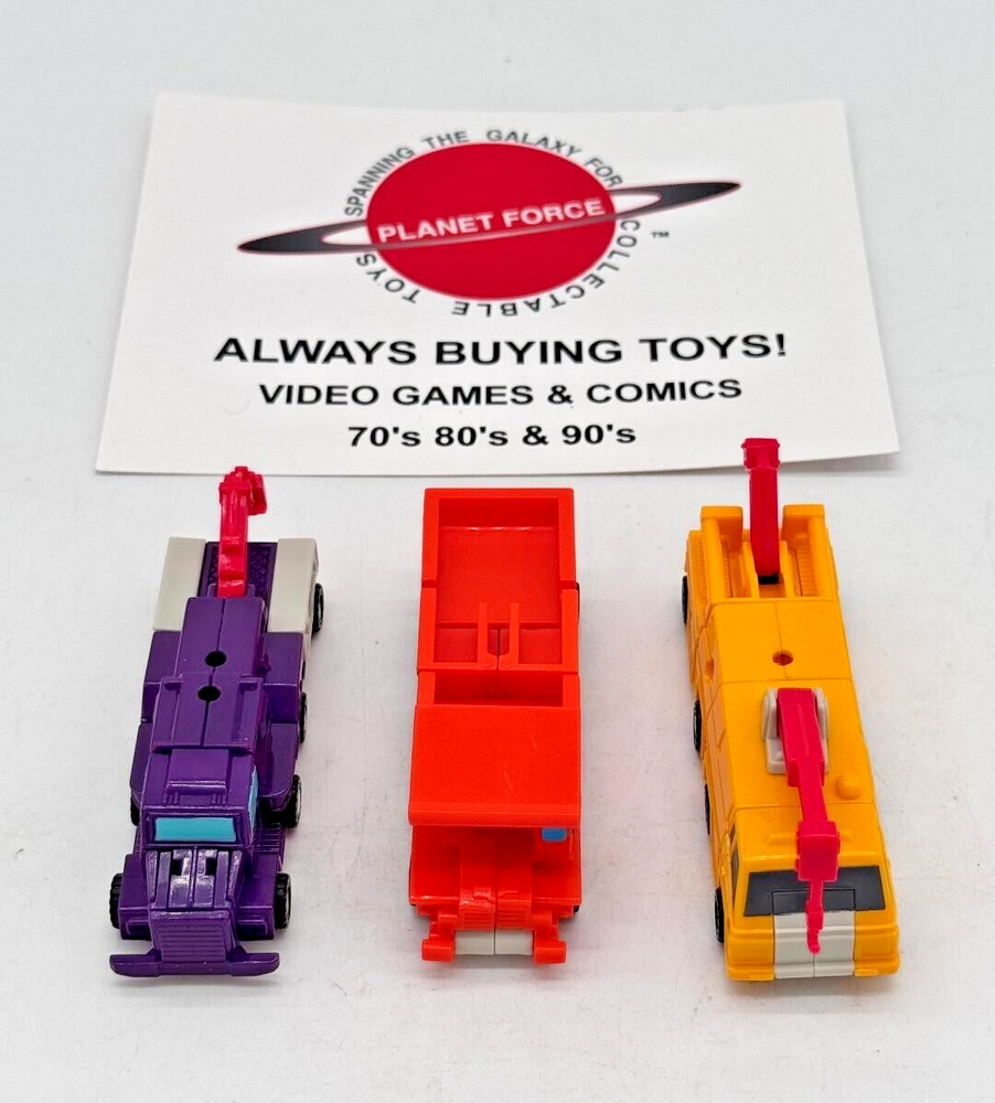 1990 Constructor Squad Complete G1 Transformers Micromaster Figure