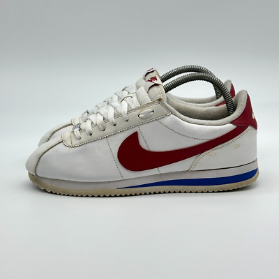 Nike Cortez '72 Forest Gump Mens Size 8 White Red Blue Leather