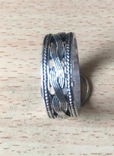ausgefallener ring vintage edelstahl
