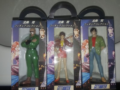 Cat's Eye Hashimoto Set Figurines Sylia Tam Alex Collection Japan Vintage 1998 - Jeux & Jouets