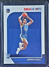 2019-20 PANINI NBA HOOPS JORDAN POOLE ROOKIE CARD RC # 223 GS Warriors Mint!!