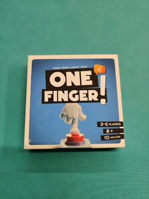 One Finger - Brandneu & Versiegelt Klein Brett Kartenspiel 2-5 Spieler