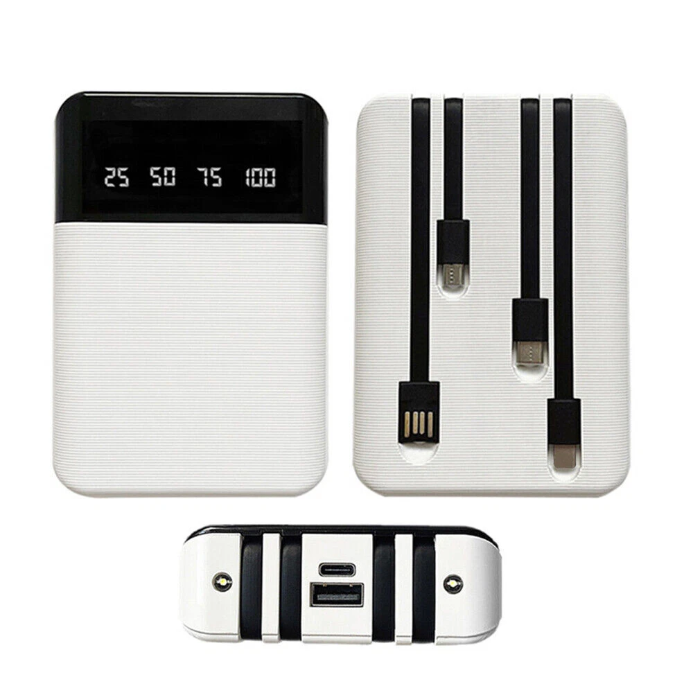 Durable Smartphone Power Bank Case with Battery Box and Charger Connector