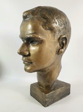 Antike Gips Büste - Skulptur - Bildhauerarbeit Mitte des 20. Jahrhunderts