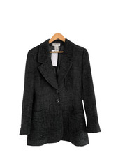 George Rech Jacket Grey Single Breasted Jacket Fr42 Uk Size 10/12