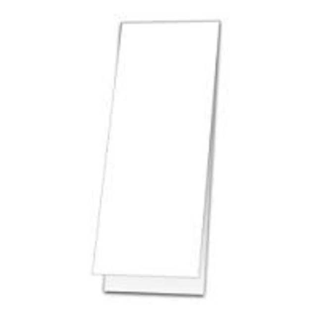 QTY 2 Carrier Sleeve's For Laminating Pouches BOOKMARK Size 21/2 x 61