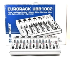 【Very good condition】Behringer 10-Input 2-Bus Mic/Line Mixer UBB1002 From Japan