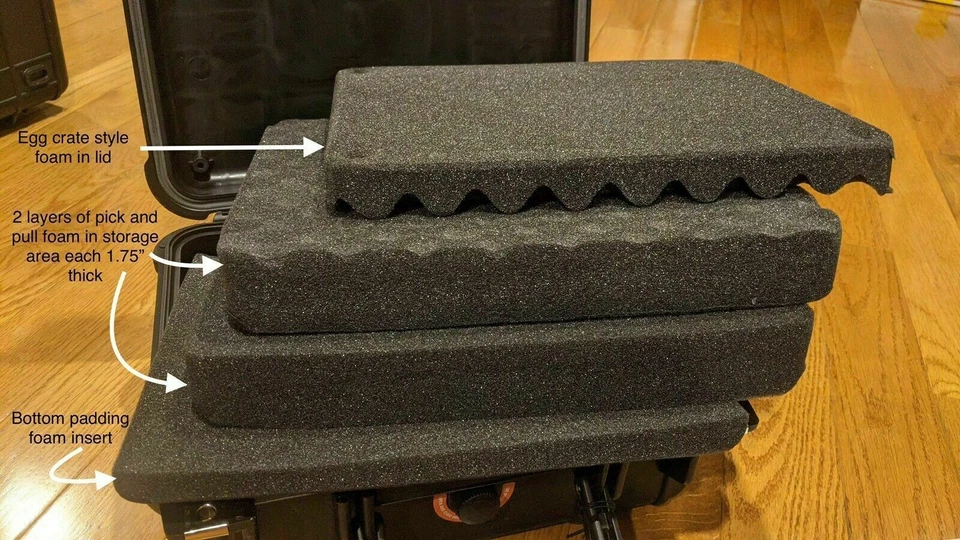 LARGE GRADED CARDS STORAGE BOX DISPLAY BGS/PSA SLABS SPORTS/TCG TRAVEL CASE+LOCK - Image 2 of 4