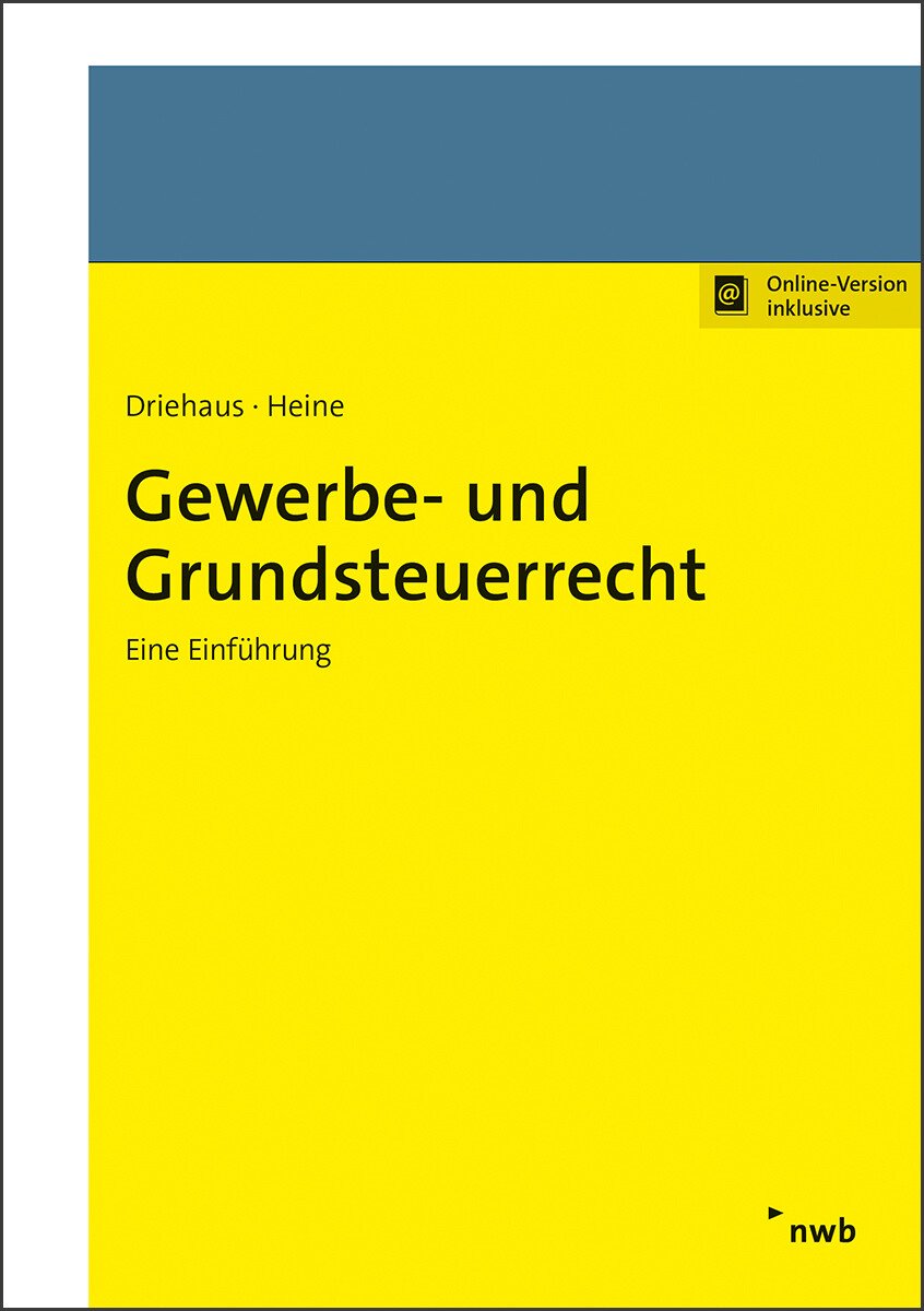 Thumbnail - Hans-joachim Driehaus Gewerbe- Und Grundsteuerrecht 9783482676611