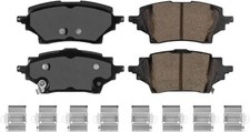 Rear Pair Ceramic Brake Pads w/ Hardware Set for 2019 2020 2021 2022 Toyota C-HR
