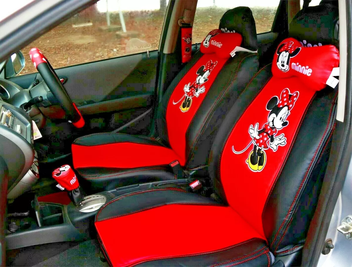 Minnie mouse seat clearance covers
