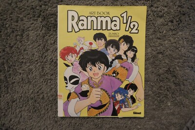RANMA 1/2 ART BOOK - Rumiko Takahashi - Glenat Rare Espanol
