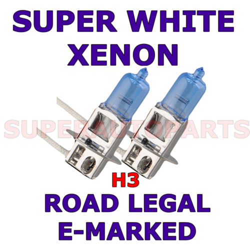 FITS ROVER 800 SERIES 820 825 827 1991-1995 SET H3  XENON WHITE LIGHT BULBS - Picture 1 of 1
