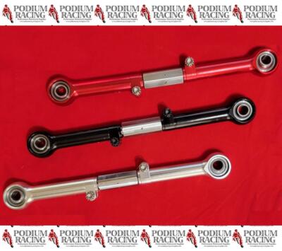 DUCATI MONSTER S4 S4R S4RS S2R ADJUSTABLE RIDE HEIGHT ROD & TITANIUM ADJUSTER