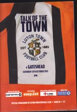 2011/12 LUTON TOWN V GATESHEAD 15-10-2011 Blue Square Bet Premier