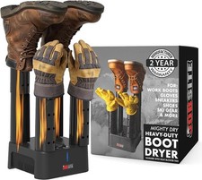 JobSite Boot Dryer - Mighty Dry with Heat Blower Fan-Fast Glove  Shoe Dryer