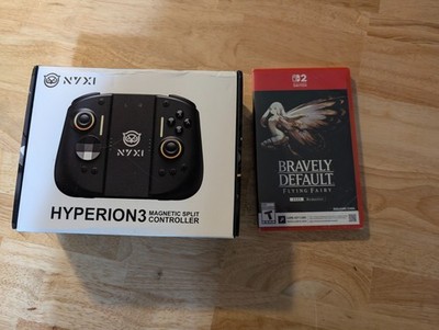 Switch 2 Game + Controller Bundle - NYXI Hyperion 3 Controller + Bravely Default
