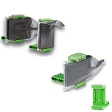 12/Pk Dental Digital Sensor Holder Bite Block Medium/Large Autoclavable X-Ray