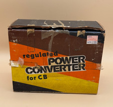    Vintage XK12 Regulated Power Converter CB Radio Power Supply w/ Box NOS