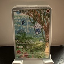 Pokémon TCG Meditite Illustrazione Corona Stellare Carta Rara 153/142 NM Condizioni