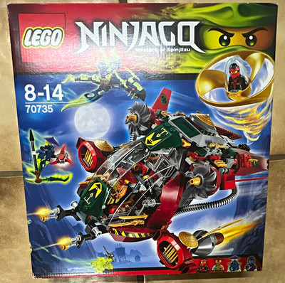 LEGO NINJAGO Masters of Spinjitzu Ronin R.E.X. 70735 547 Teile 8-14 Box