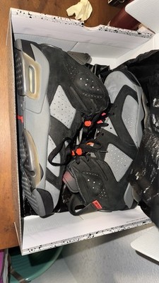 Nike Air Jordan 6 Retro x PSG Paris Saint-Germain Sneakers Size 10 CK1229-001