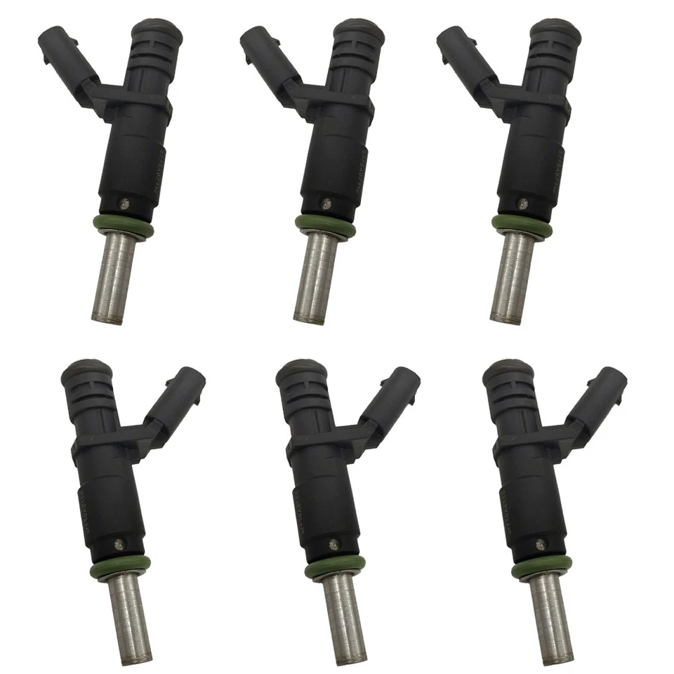 6Pcs Fuel Injectors A2720780249 For 2006 2007 Mercedes-Benz C280 3.0L V6 - Изображение 4 из 4