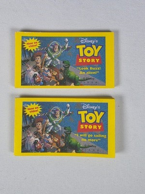 Toy Story Vintage Promo Flip Book Set 1995 Cinnamon Toast Crunch Cereal Premiums