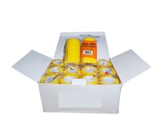 12x adhesive bandages easy flex VET bandage self-adhesive protective bandage in yellow