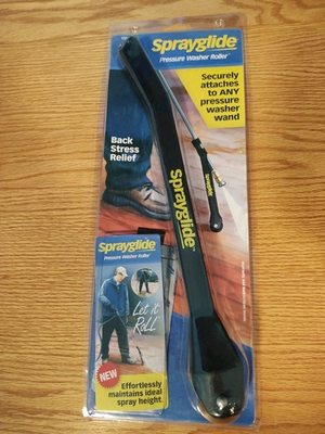 #ad Sprayglide Pressure Washer Roller New Sealed $11.95