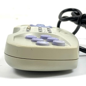 NEC PC Engine Official Controller Arcade Pad 6 PCE-TP1 Tested Works 8709 UT