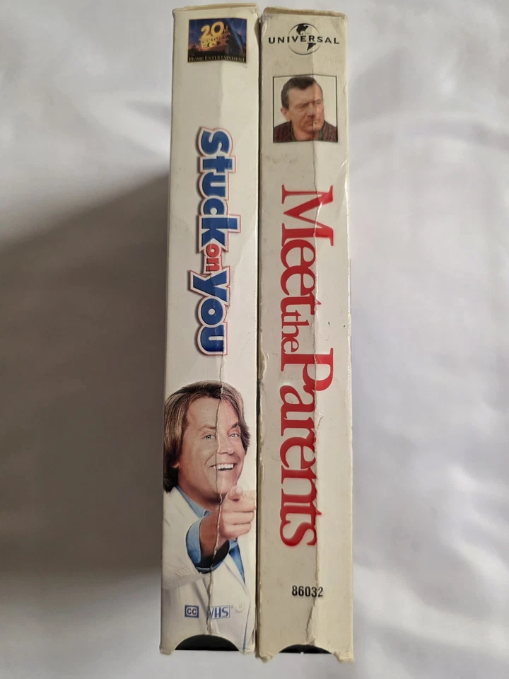 Stuck on You, Meet the Parents - VHS Comedy Lot Matt Damon Ben Stiller Tested+ - Imagem 3 de 4